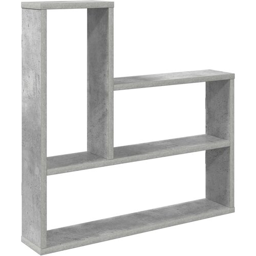 vidaXL Zidna polica Betonska siva 60 x 11 x 60 cm Konstruirano drvo - Betonska siva Cene