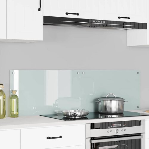  Kuhinjski zid 2 pcs Bijelo 70 x 40 cm Staklo otporno na udarce Slike