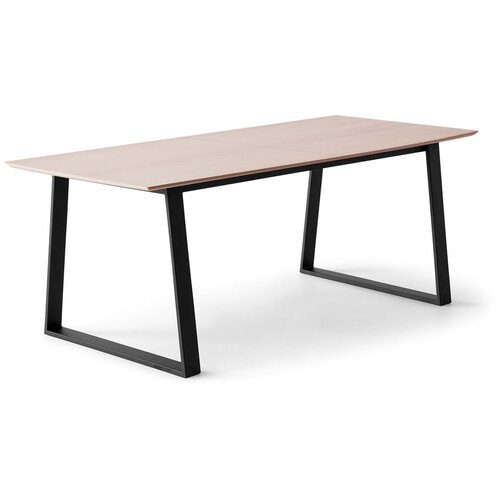 Hammel Furniture Raztegljiva jedilna miza z mizno ploščo v hrastovem dekorju v naravni barvi 100x210 cm Meza – Cene