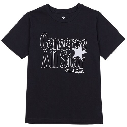 Converse A Star Graphic Tee Crna Slike