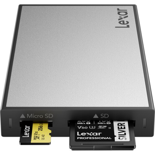 Lexar Professional Workflow USB 3.2 Gen2 Reader, UHS-I/UHS-II, support SD/MicroSD Cene