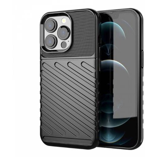 Nillkin silikonski ovitek tunder armor za iphone 13 pro - črn Cene
