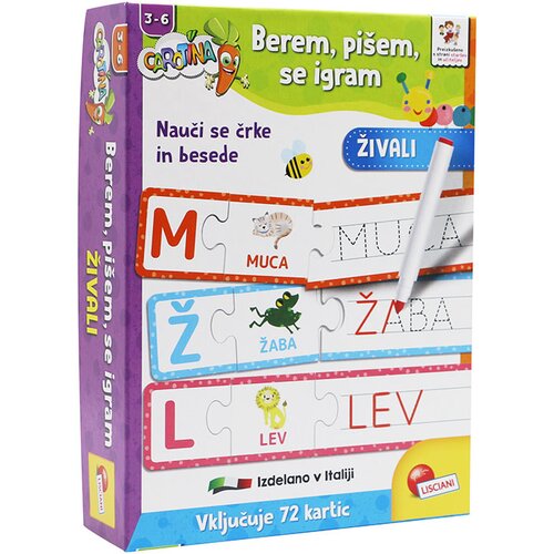Lisciani Igra Berem, pi&amp;scaron;em, se igram Slike