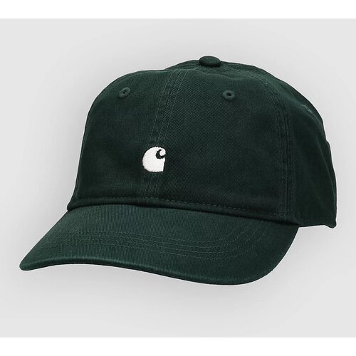 Carhartt WIP Madison Logo Kapa s &amp;scaron;iltom dark scarab / white Slike