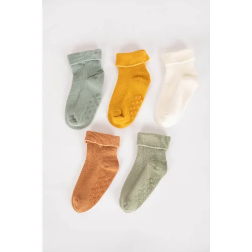 Defacto Baby Girl 5-pack Cotton Long Socks