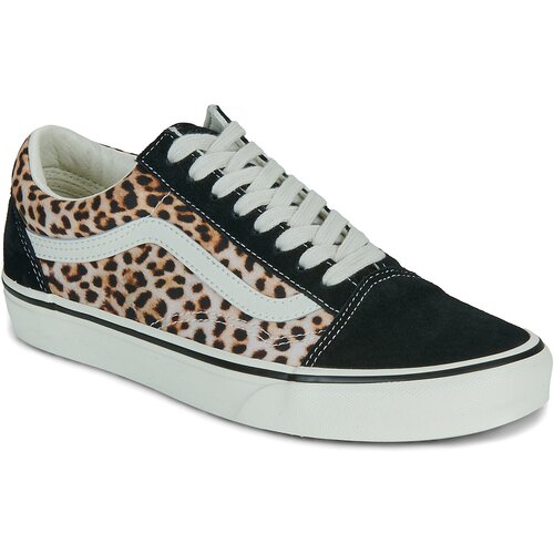 Vans Nizke superge Old Skool BLACK/LEOPARD Črna Cene