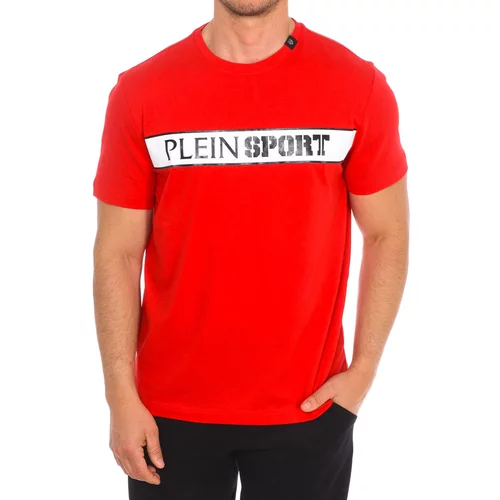 Philipp Plein Sport Majice s kratkimi rokavi TIPS405-52 Rdeča