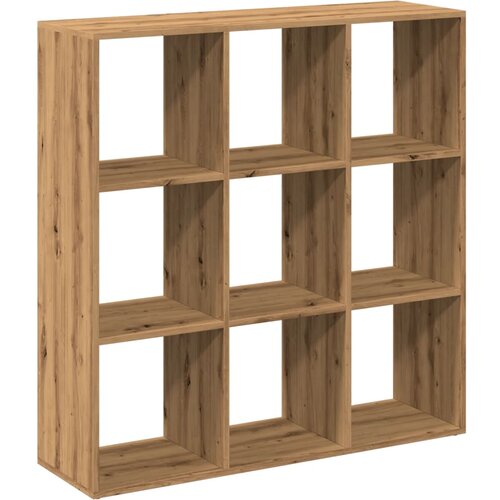 vidaXL Pregrada s knjižno omaro artisan hrast 102x29x103,5cm inž. les Cene