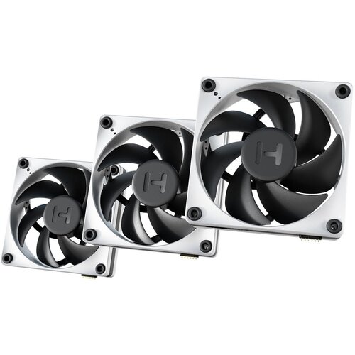 Hyte THICC FP12 Computer case Fan 12 cm Black, White 3 pc(s) Slike