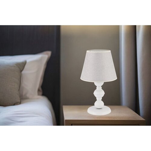 Opviq 301 - Light Grey, White Light Grey White Table Lamp Cene