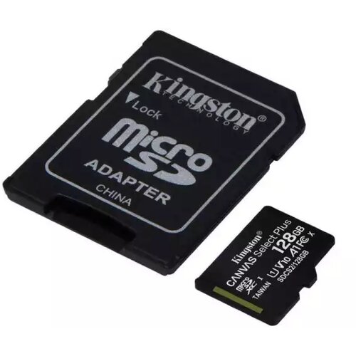 Kingston SD card Kingston 128 GB SDHC SDCS2/128GB Class10 Canvas Select Plus SD adapter;100MBs Read,Class 10 UHS-I Cene
