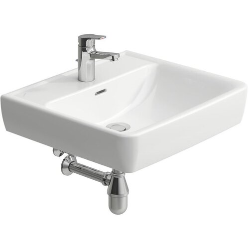 Laufen H8189520001041 Pro 60 x 48 cm pravokotni stenski keramični umivalnik z odprtino za armaturo Cene