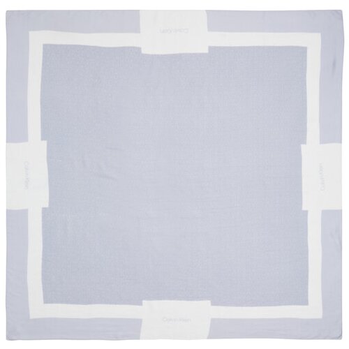 Calvin Klein Naglavna ruta Geo Minimal Scarf 130X130 K60K610227 Modra Slike