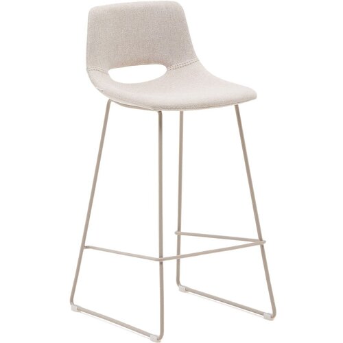 Kave Home Bež barska stolica (visine sjedala 76 cm) Zahara &amp;ndash; Slike