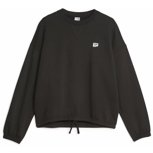 Puma Sweater majica 'DOWNTOWN' crna / bijela