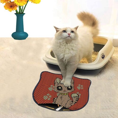 WALLXPERT Kdkafa0142 multicolor cat litter mat Cene