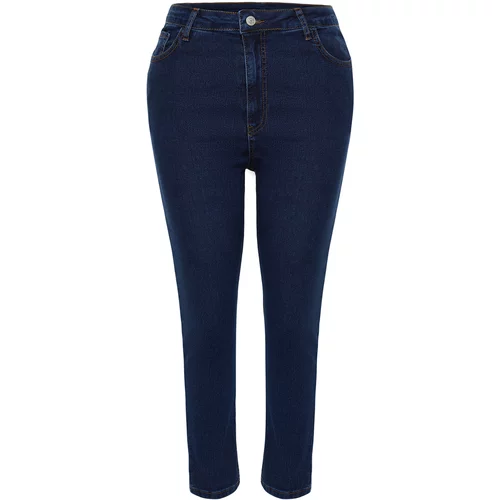 Trendyol Curve Blue Stretchy Skinny Jeans