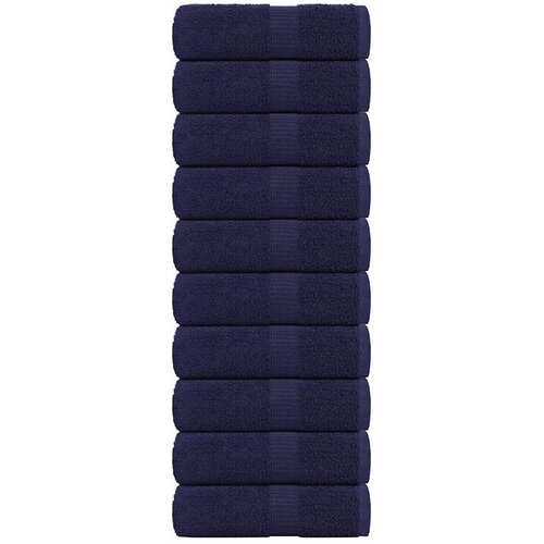 vidaXL Ručnici za goste FROGN 10 kom. tamnoplave boje 30x50 cm 360 g/m² - Modra 30 x 50 cm 10 Cene
