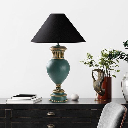 Opviq ELEGANZE-5321 greenblack table lamp Cene