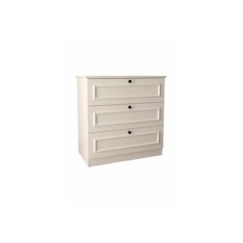 Hanah home Komoda s ladicama Mira, 78 x 78 x 43 cm, Bijela Slike