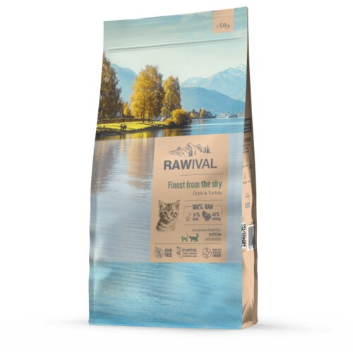 Craftia Rawival Finest From The Sky Kitten - 5 kg Cene