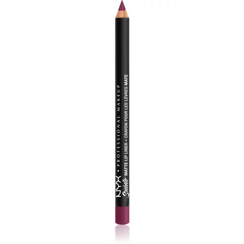 NYX Professional Makeup Suede Matte Lip Liner mat svinčnik za ustnice odtenek 58 Girl, Bye 1 g