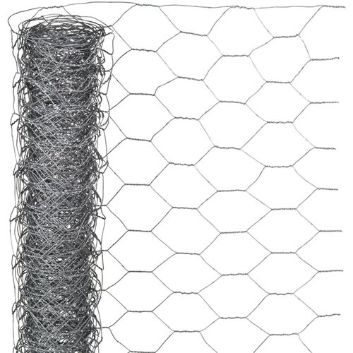 Nature Žična mreža &amp;scaron;estkotna 0,5x2,5 m 25 mm galvanizirano jeklo, (20770554) Slike
