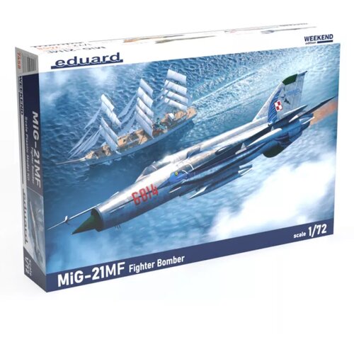 Eduard 1:72 MiG-21MF fighter bomber (V2) Cene