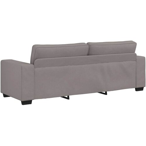  Dvodijelni set sofa s jastucima, taupe tkanina Slike