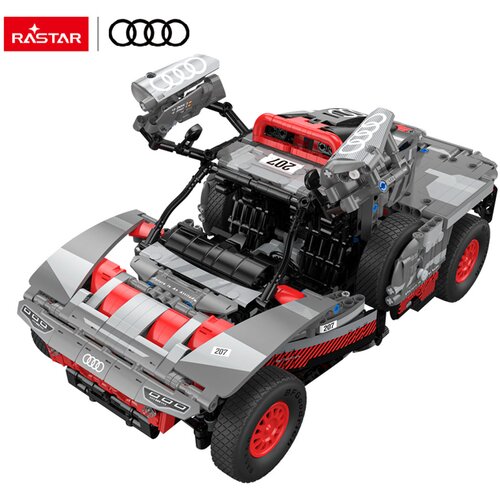  Avtomobilski Bloki 1:14 Audi RS Q e-tron Siva RASTAR Cene