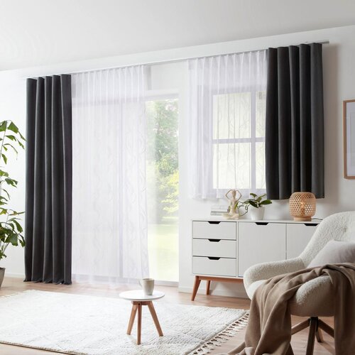 Modern Living Končana Zavesa Ulrich V Antracit Barvi Ca. 135x145cm Slike