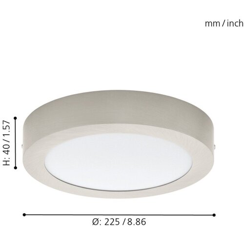 Eglo 94525 - led plafonsko svetlo fueva 1 LED/16,5W/230V Slike