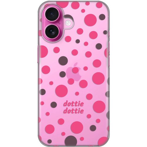  torbica silikonska print skin za iphone 16 6.3 dottie dottie Cene