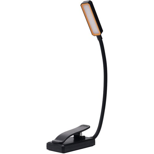 INF Upogljiva bralna svetilka s sponko - 10 LED žarnic Black, (21670883) Slike