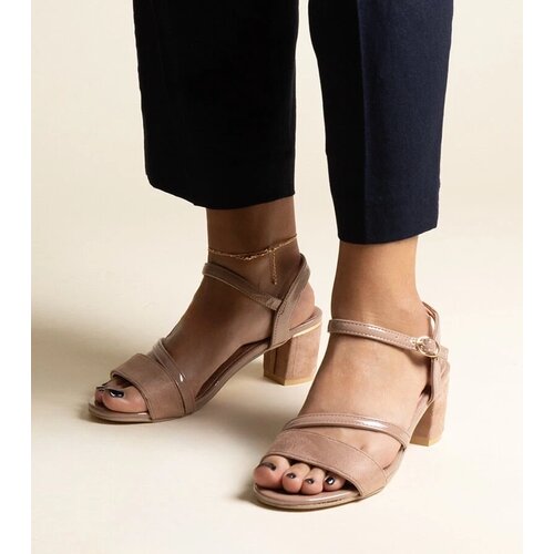 D/CEO Black sandals on a block heel Millo Cene