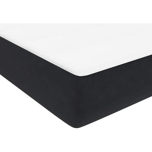 Box Spring krevet s madracem i LED crni 160x210 cm bar&amp;scaron;unasti Slike
