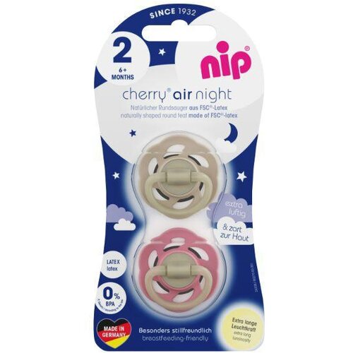 Chicco Nip cherry air svetleća laža od kaučuka,6m+,devoj. ( A080560 ) Slike