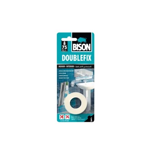 Bison obostrana ljepljiva traka 1.5mx19mm Doublefix L0406010 Cijene