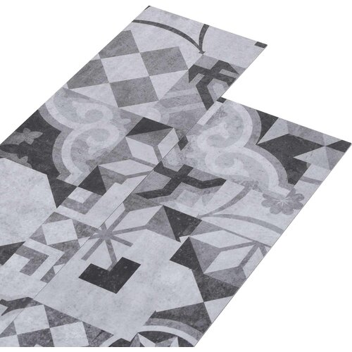  Samoljepljive PVC podne daske Sivi uzorak 30,5 x 61 cm 28 kom. Slike