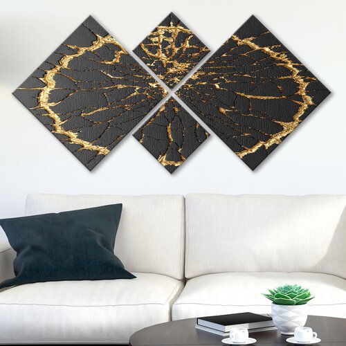 Wallity slika 4MDF700841719, 60x115 cm, 4 dijela Cene