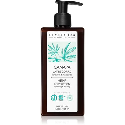 Phytorelax Laboratories Hemp vlažilni losjon za telo 250 ml Cene