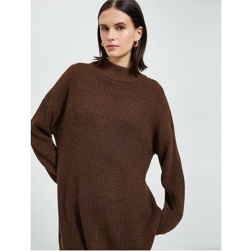 Koton Oversize Half Turtleneck Sweater Acrylic Slike