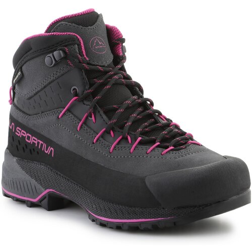 La Sportiva Pol&amp;scaron;kornji TX4 EVO MID W&amp;#039;S GTX 37G900411 CARBON/SPRINGTIME Siva Slike