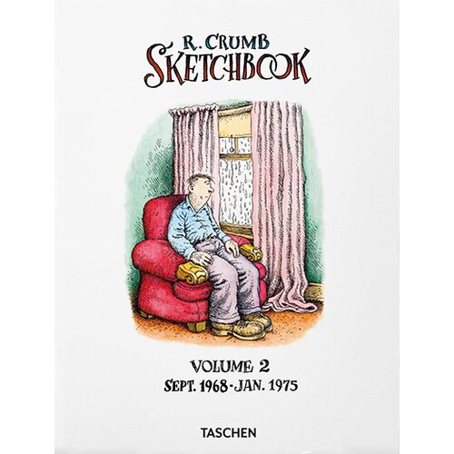 Taschen Robert Crumb - Robert Crumb: Sketchbook, Vol. 2: Sept. 1968-1975 Cene