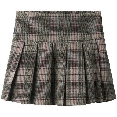 name it krilo 13249955 NKFRARPU PLEATED SKIRT D rjava 134 Cene