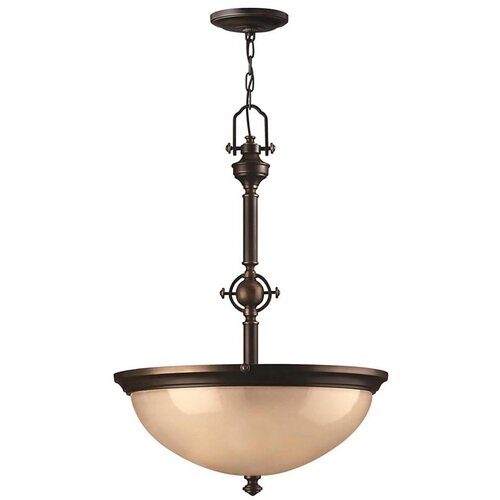 Elstead Lighting Elstead Mayflower Stropna svetilka s 3 lučmi, bronasta, E27, (22098475) Cene