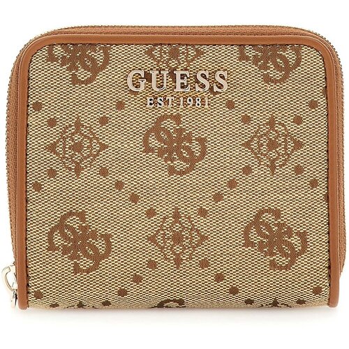 Guess Torbice Neda Slg Small Zip Around Bež Slike
