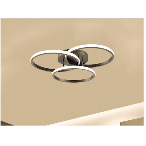  LED prigu&amp;scaron;iva plafonska svetiljka LED/70W/230V 3000-6500K crna + daljinski upravljač Slike