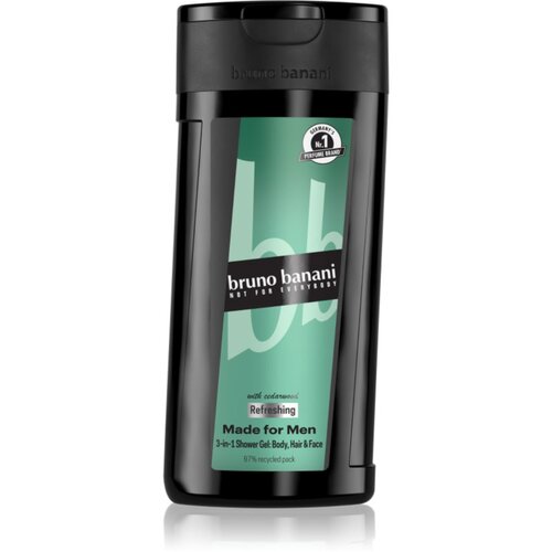 Bruno Banani made for men with cedarwood gel za tu&scaron;iranje 250 ml za mu&scaron;karce Cijene