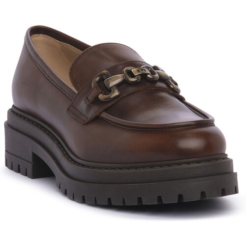 Nero Giardini Mokasini NERO GIARDINI 412 DELAVATO BEIGE Bež Slike